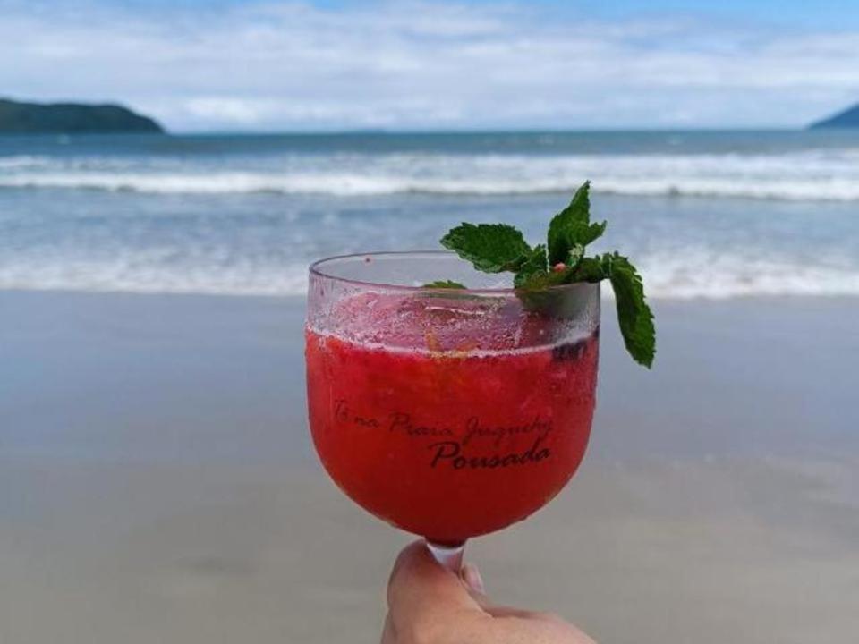 To Na Praia Juquehy Pousada Juquei Esterno foto